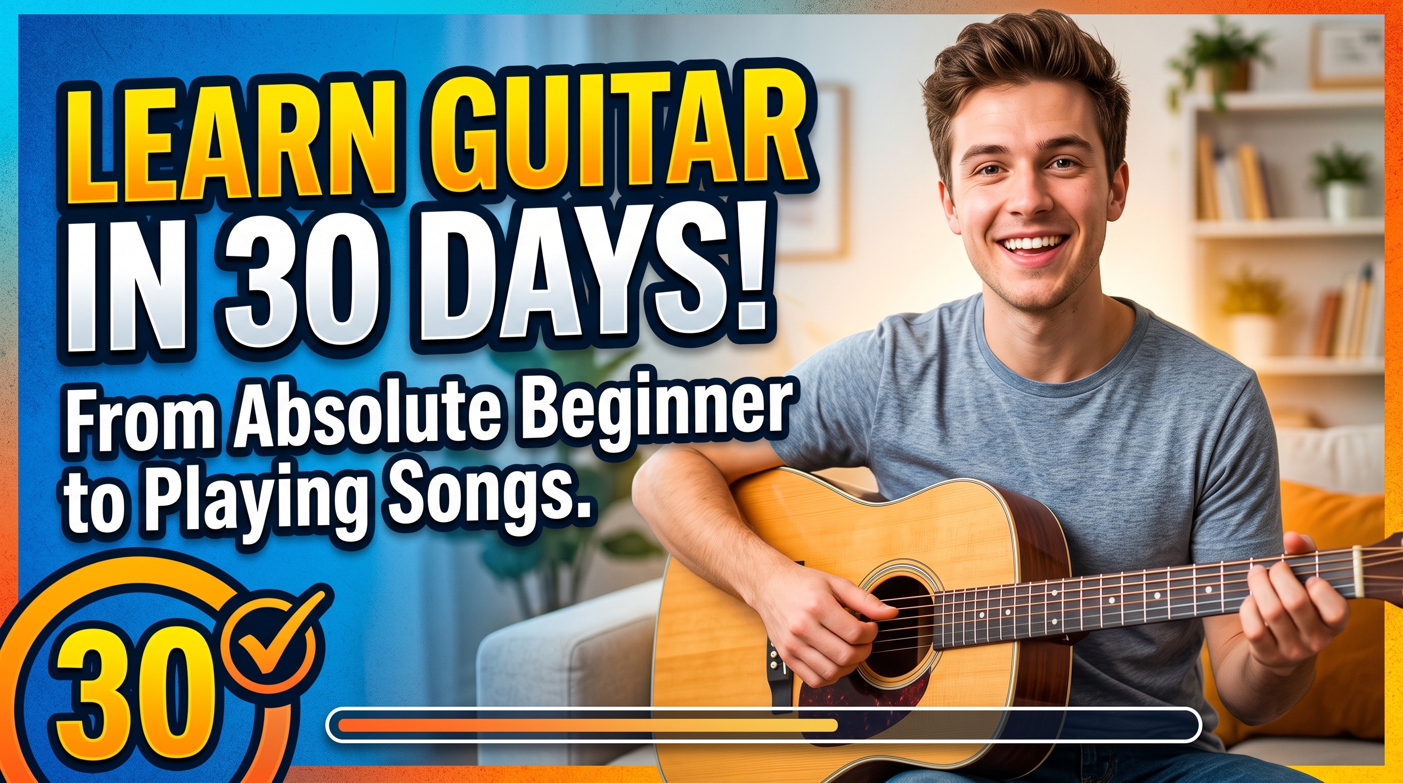 Learn Guitar in 30 Days - Stage 1